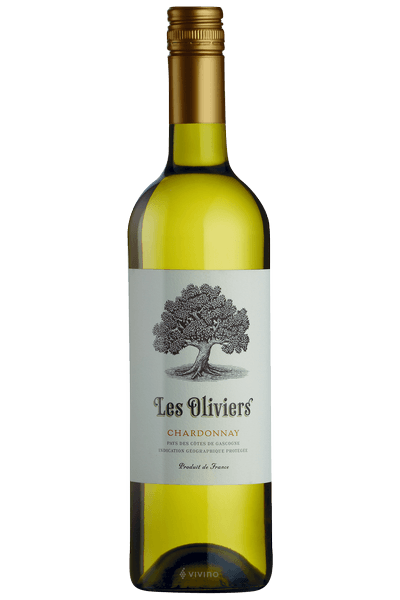 Les Oliviers Chardonnay, Côtes De Gascogne 75cl Bottle